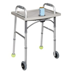 Drive Medical Universal Walker Tray with Cup Holder, Pack of 1, 10124